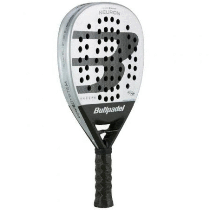 Pala de pádel bullpadel neuron 2025 (fede chingotto)/ blanca y negra - Imagen 2