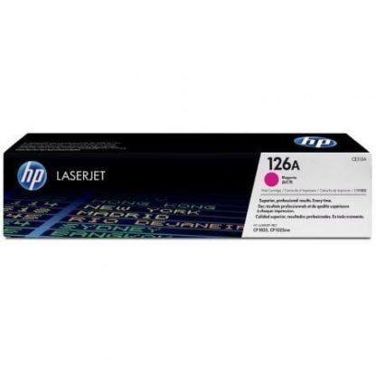 Tóner original hp nº126a/ magenta