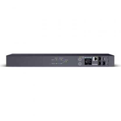 Unidad de distribución para alimentación cyberpower pdu44004/ 10-12a/ 12x iec c13/ formato rack 1u