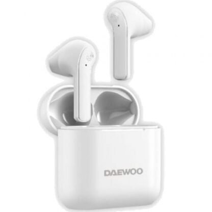 Auriculares bluetooth daewoo dw2021 con estuche de carga/ autonomía 5h/ blancos - Imagen 2