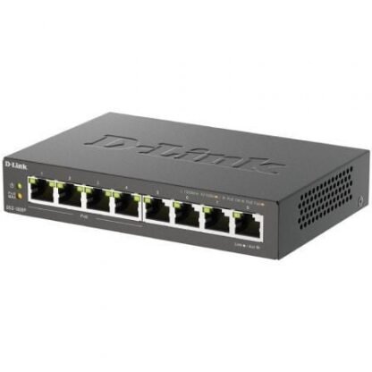 Switch d-link dgs-1008p 8 puertos/ rj-45 gigabit 10/100/1000/ poe - Imagen 3
