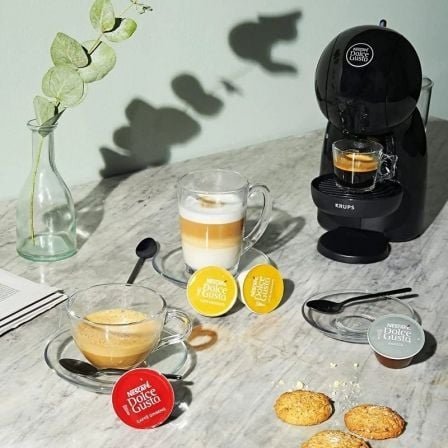 Cafetera de cápsulas delonghi piccolo xs edg210/ negra - Imagen 4