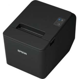 Impresora de tickets epson tm-t20iv/ ancho papel 80mm/ usb-rs232/ negra