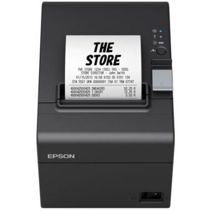 Impresora de tickets epson tm-t20iii/ térmica/ ancho papel 80mm/ ethernet/ negra - Imagen 3