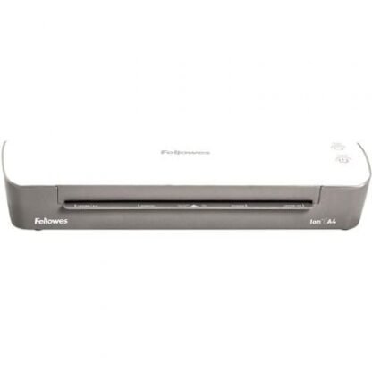Plastificadora fellowes ion a4 4560001/ hasta a4 y 80-125 micras/ blanca y gris - Imagen 2