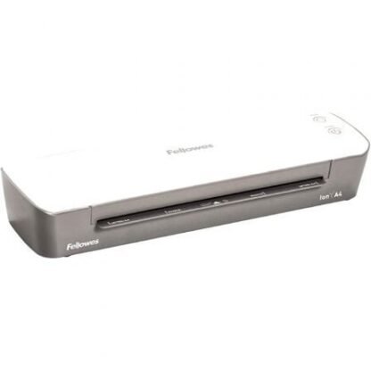 Plastificadora fellowes ion a4 4560001/ hasta a4 y 80-125 micras/ blanca y gris - Imagen 4