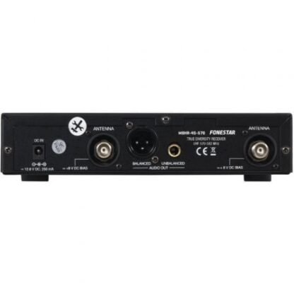 Micrófono inalámbrico de mano uhf msh-887-570/ incluye receptor - Imagen 2