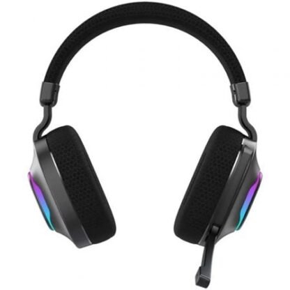 Auriculares gaming inalámbricos con micrófono hiditec vortex argb/ jack 3.5/ bluetooth/ negros - Imagen 2