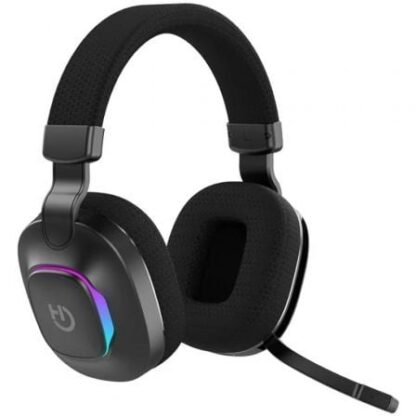 Auriculares gaming inalámbricos con micrófono hiditec vortex argb/ jack 3.5/ bluetooth/ negros - Imagen 3