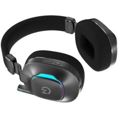 Auriculares gaming inalámbricos con micrófono hiditec vortex argb/ jack 3.5/ bluetooth/ negros - Imagen 4