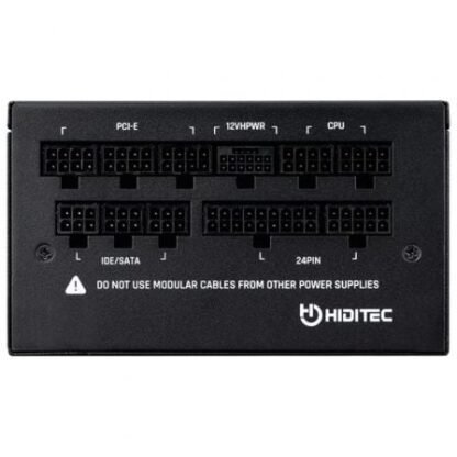 Fuente de alimentación hiditec gdx1050 v2/ 1050w/ ventilador 14cm/ atx 3.0/ pcie 5.0/ 80 plus gold - Imagen 4