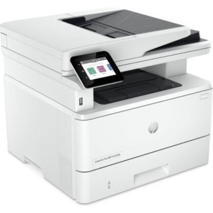 Multifunción láser monocromo hp laserjet pro 4102fdw wifi/ fax/ dúplex/ adf/ blanca - Imagen 3