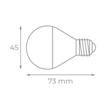 Bombilla led iglux xg-0527-f v2/ casquillo e27/ 5w/ 450 lúmenes/ 5500k - Imagen 2