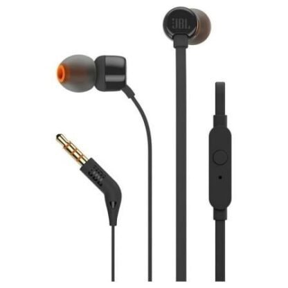 Auriculares intrauditivos jbl tune 110/ con micrófono/ jack 3.5/ negros - Imagen 4