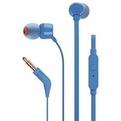Auriculares intrauditivos jbl tune 110/ con micrófono/ jack 3.5/ azules - Imagen 4
