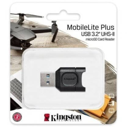 Lector de tarjetas externo kingston mobilelite plus microsd/ usb 3.2 - Imagen 3