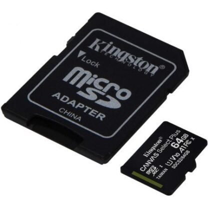 Tarjeta de memoria kingston canvas select plus 64gb microsd xc con adaptador/ clase 10/ 100mbs - Imagen 2