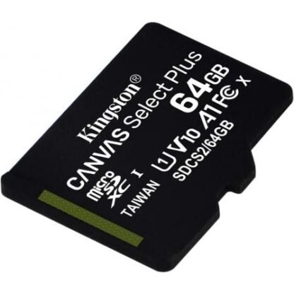 Tarjeta de memoria kingston canvas select plus 64gb microsd xc/ clase 10/ 100mbs - Imagen 2
