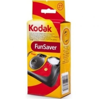 Cámara desechable kodak funsaver 27/ 27 exposiciones/ amarilla y roja - Imagen 4