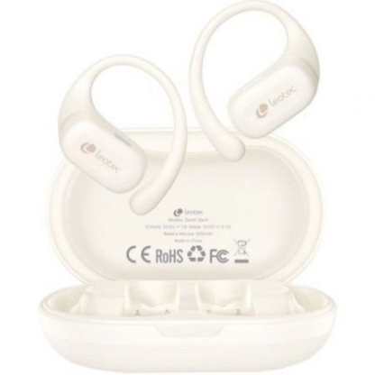 Auriculares deportivos bluetooth leotec open air zenith sport con estuche de carga/ autonomía 6.5h/ beige - Imagen 2
