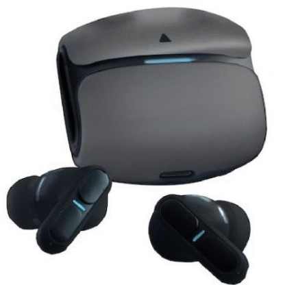 Auriculares bluetooth leotec tws gaming nebula fit con estuche de carga/ autonomía 7.5h/ negros - Imagen 2