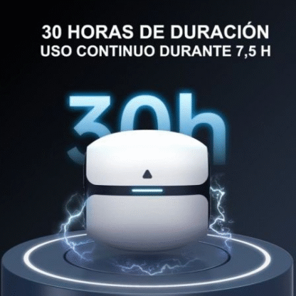 Auriculares bluetooth leotec tws gaming nebula fit con estuche de carga/ autonomía 7.5h/ blancos - Imagen 5
