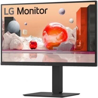 Monitor profesional lg 27ba850-b 27"/ full hd/ webcam/ multimedia/ regulable en altura/ negro - Imagen 3