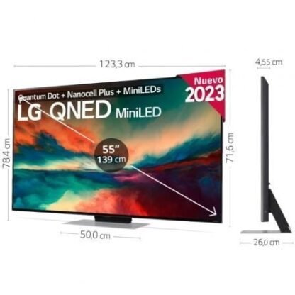 Televisor lg qned miniled 55qned866re 55"/ ultra hd 4k/ smart tv/ wifi - Imagen 4