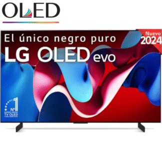 Televisor lg 4k oled evo ai c4 oled42c45la 42"/ ultra hd 4k/ smart tv/ wifi