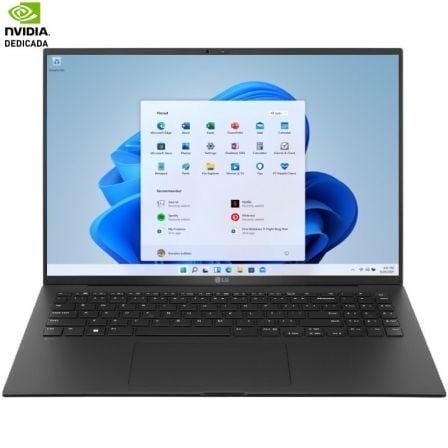 Portátil lg gram 16z90r-e ad78b intel core i7-1360p/ 32gb/ 1tb ssd/ geforce rtx 3050/ 16"/ win11