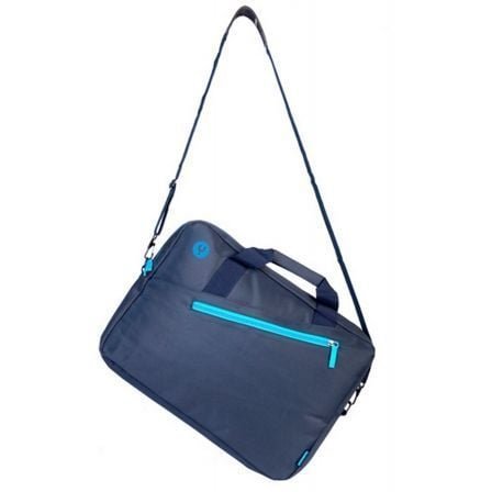 Maletín monray ginger para portátiles hasta 15.6"/ cinta para trolley/ azul - Imagen 3