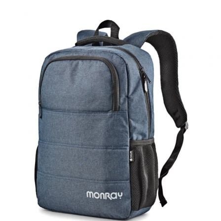 Mochila monray sacks charter para portátiles hasta 15.6"/ azul - Imagen 2