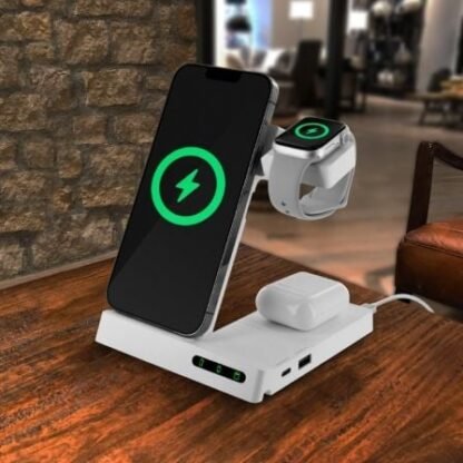 Cargador inalámbrico muvit mcwir0012/ 1xusb tipo-c/ 1xusb/ 20w - Imagen 3