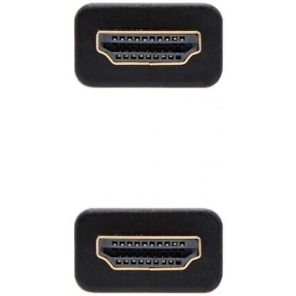 Cable hdmi 2.0 4k nanocable 10.15.3705/ hdmi macho - hdmi macho/ 5m/ negro/ azul - Imagen 3