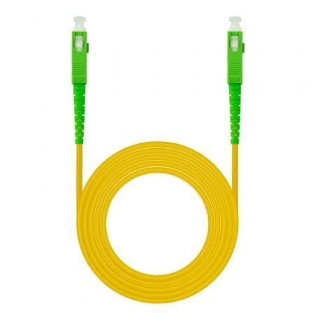 Cable de fibra óptica g657a2 nanocable 10.20.0050/ lszh/ 50m/ amarillo