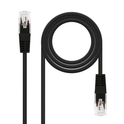 Cable de red rj45 utp nanocable 10.20.0105-bk cat.5e/ 5m/ negro - Imagen 3