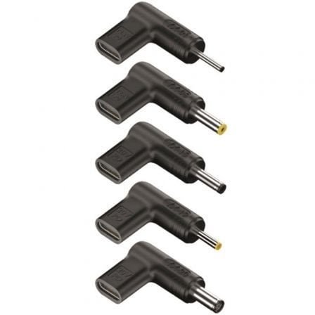 Pack 5 clavijas para portátil asus ngs bud-as/ dc - usb tipo-c