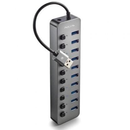 Hub usb ngs ihub10/ 10xusb 3.0