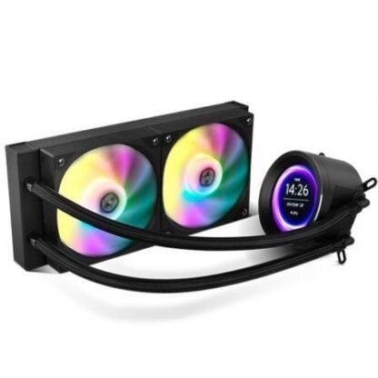 Sistema de refrigeración líquida nox x-240 lcd/ negro - Imagen 2