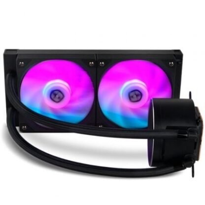 Sistema de refrigeración líquida nox x-240 lcd/ negro - Imagen 3