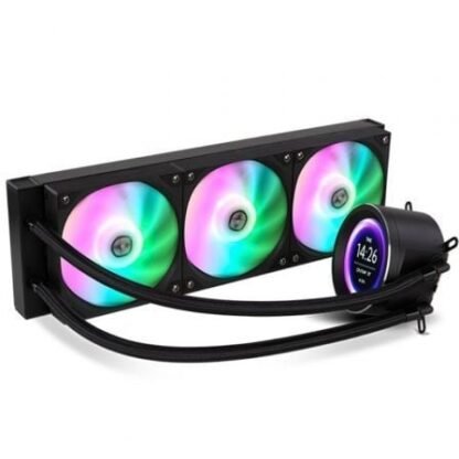 Sistema de refrigeración líquida nox x-360 lcd/ negro - Imagen 2