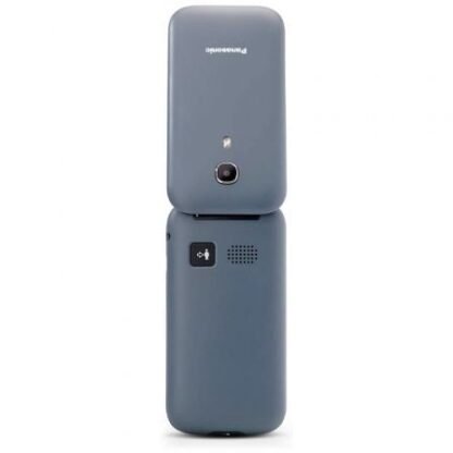 Teléfono móvil panasonic kx-tu400exg para personas mayores/ gris - Imagen 2