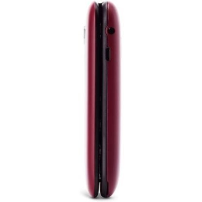 Teléfono móvil panasonic kx-tu400exr para personas mayores/ rojo granate - Imagen 3