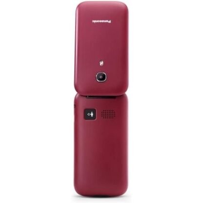 Teléfono móvil panasonic kx-tu400exr para personas mayores/ rojo granate - Imagen 5