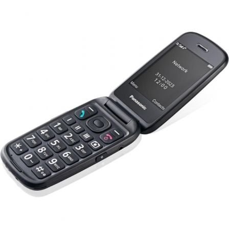Teléfono móvil panasonic kx-tu550 para personas mayores/ negro - Imagen 4