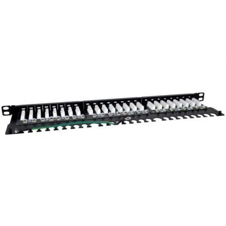 Patch panel phasak pu 4811/ 24 puertos/ cat.6a/ altura 0.5u - Imagen 2