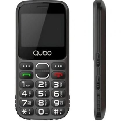 Teléfono móvil qubo x-230bkc 4g para personas mayores/ negro - Imagen 2