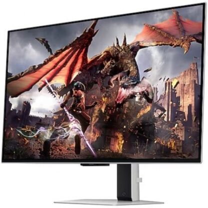 Smart monitor gaming samsung odyssey oled g8 s32dg800su 32"/ 4k/ 0.03ms/ 240hz/ multimedia/ regulable en altura/ plata - Imagen 2