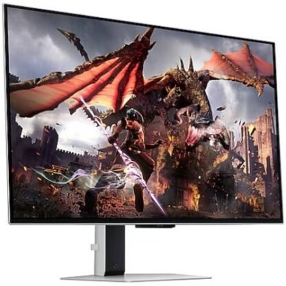 Smart monitor gaming samsung odyssey oled g8 s32dg800su 32"/ 4k/ 0.03ms/ 240hz/ multimedia/ regulable en altura/ plata - Imagen 3
