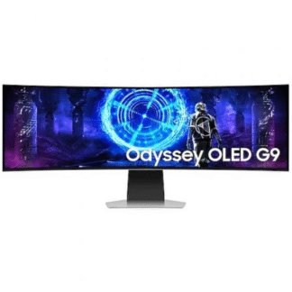 Monitor gaming ultrapanorámico curvo samsung odyssey oled g9 s49dg950su 49"/ dual qhd/ 1ms/ 240hz/ oled/ regulable en altura/